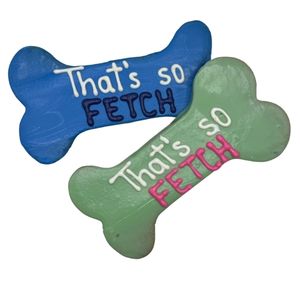 (image for) 91967 Hand Decorated Molasses THAT'S SO FETCH BONE TEXT_CLOSE_WINDOW
